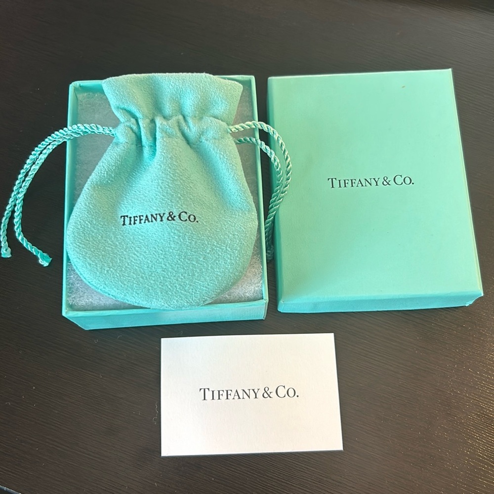 Tiffany & Co. small box and pouch